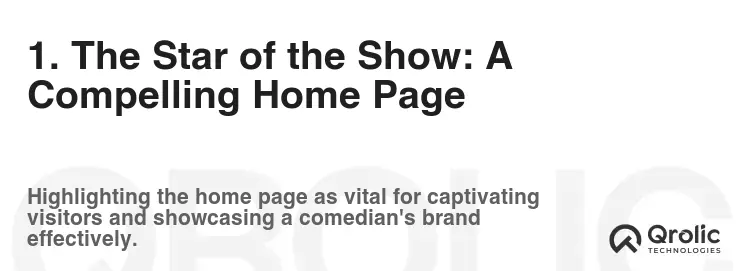 1. The Star of the Show: A Compelling Home Page