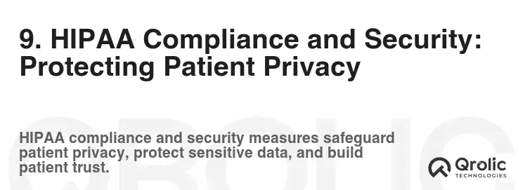 9. HIPAA Compliance and Security: Protecting Patient Privacy 9. HIPAA Compliance and Security: Protecting Patient Privacy