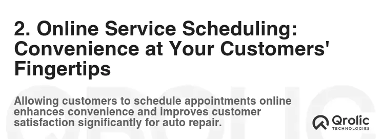 2. Online Service Scheduling: Convenience at Your Customers' Fingertips 2. Online Service Scheduling: Convenience at Your Customers' Fingertips