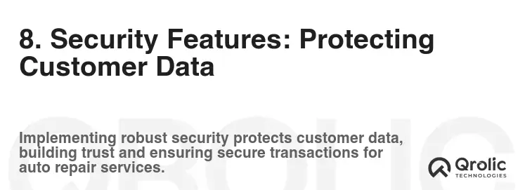 8. Security Features: Protecting Customer Data 8. Security Features: Protecting Customer Data