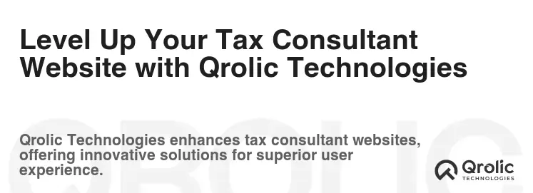 Level Up Your Tax Consultant Website with Qrolic Technologies