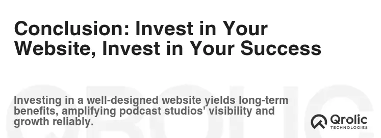 Conclusion: Invest in Your Website, Invest in Your Success