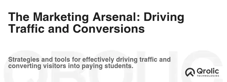 The Marketing Arsenal: Driving Traffic and Conversions