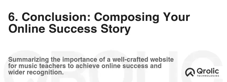 6. Conclusion: Composing Your Online Success Story 6. Conclusion: Composing Your Online Success Story