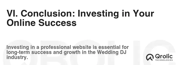 VI. Conclusion: Investing in Your Online Success