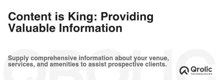 Content is King: Providing Valuable Information Content is King: Providing Valuable Information
