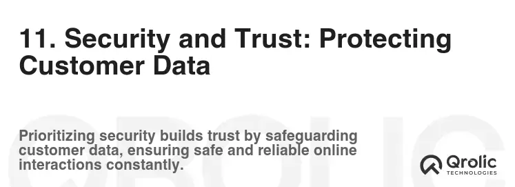 11. Security and Trust: Protecting Customer Data