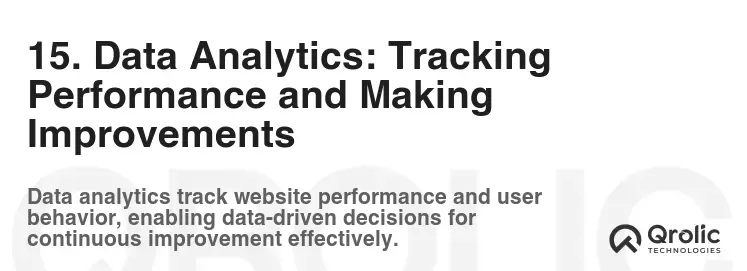 15. Data Analytics: Tracking Performance and Making Improvements