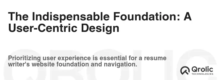 The Indispensable Foundation: A User-Centric Design The Indispensable Foundation: A User-Centric Design