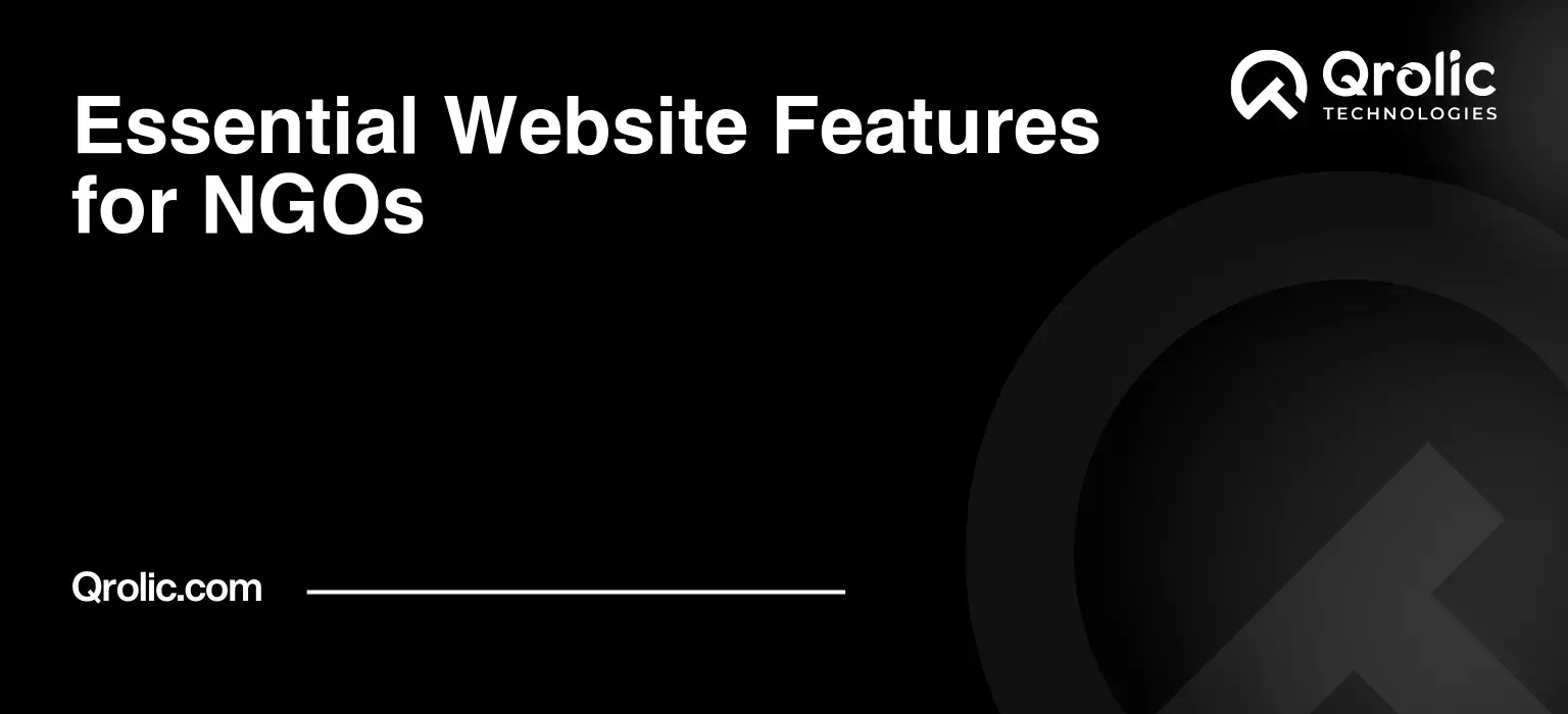 Essential Website Features for NGOs