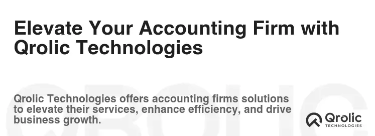 Elevate Your Accounting Firm with Qrolic Technologies
