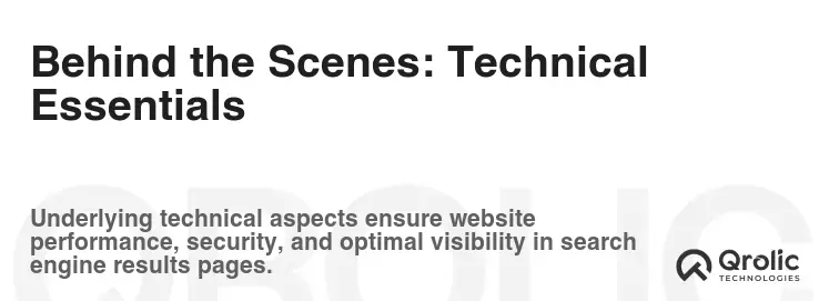 Behind the Scenes: Technical Essentials