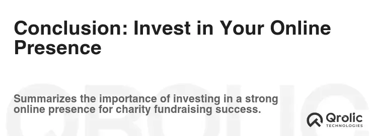 Conclusion: Invest in Your Online Presence