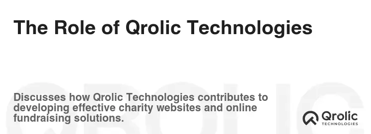 The Role of Qrolic Technologies