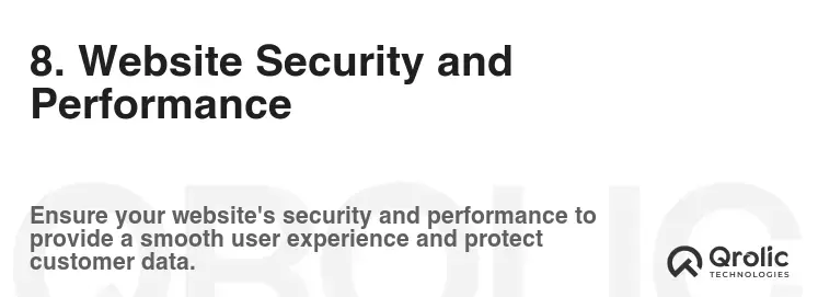 8. Website Security and Performance 8. Website Security and Performance