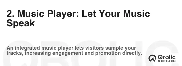 2. Music Player: Let Your Music Speak 2. Music Player: Let Your Music Speak