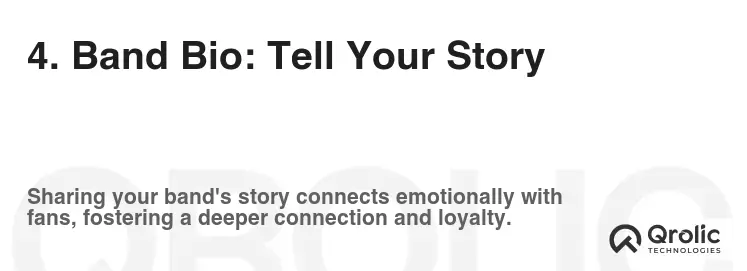 4. Band Bio: Tell Your Story 4. Band Bio: Tell Your Story