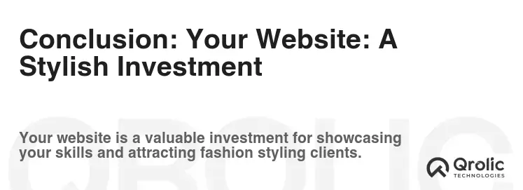 Conclusion: Your Website: A Stylish Investment
