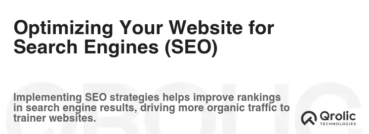 Optimizing Your Website for Search Engines (SEO) Optimizing Your Website for Search Engines (SEO)