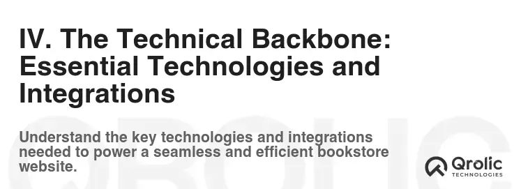 IV. The Technical Backbone: Essential Technologies and Integrations