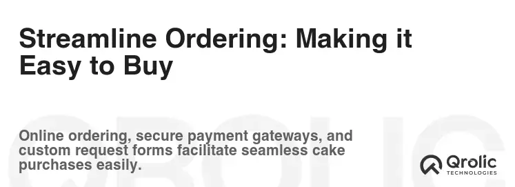 Streamline Ordering: Making it Easy to Buy