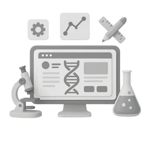 Biotech Company Website Design