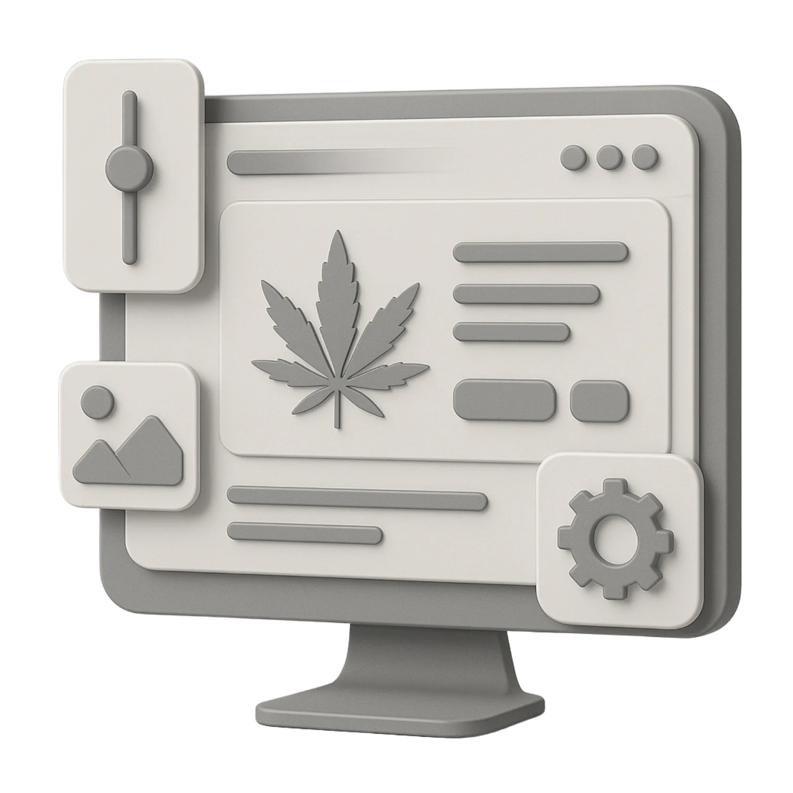 CBD store website design