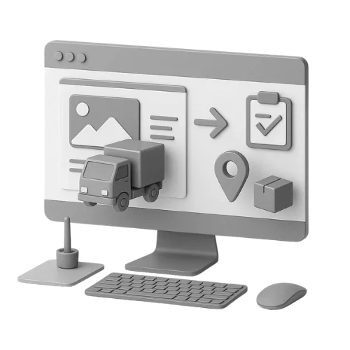 logistics company website design