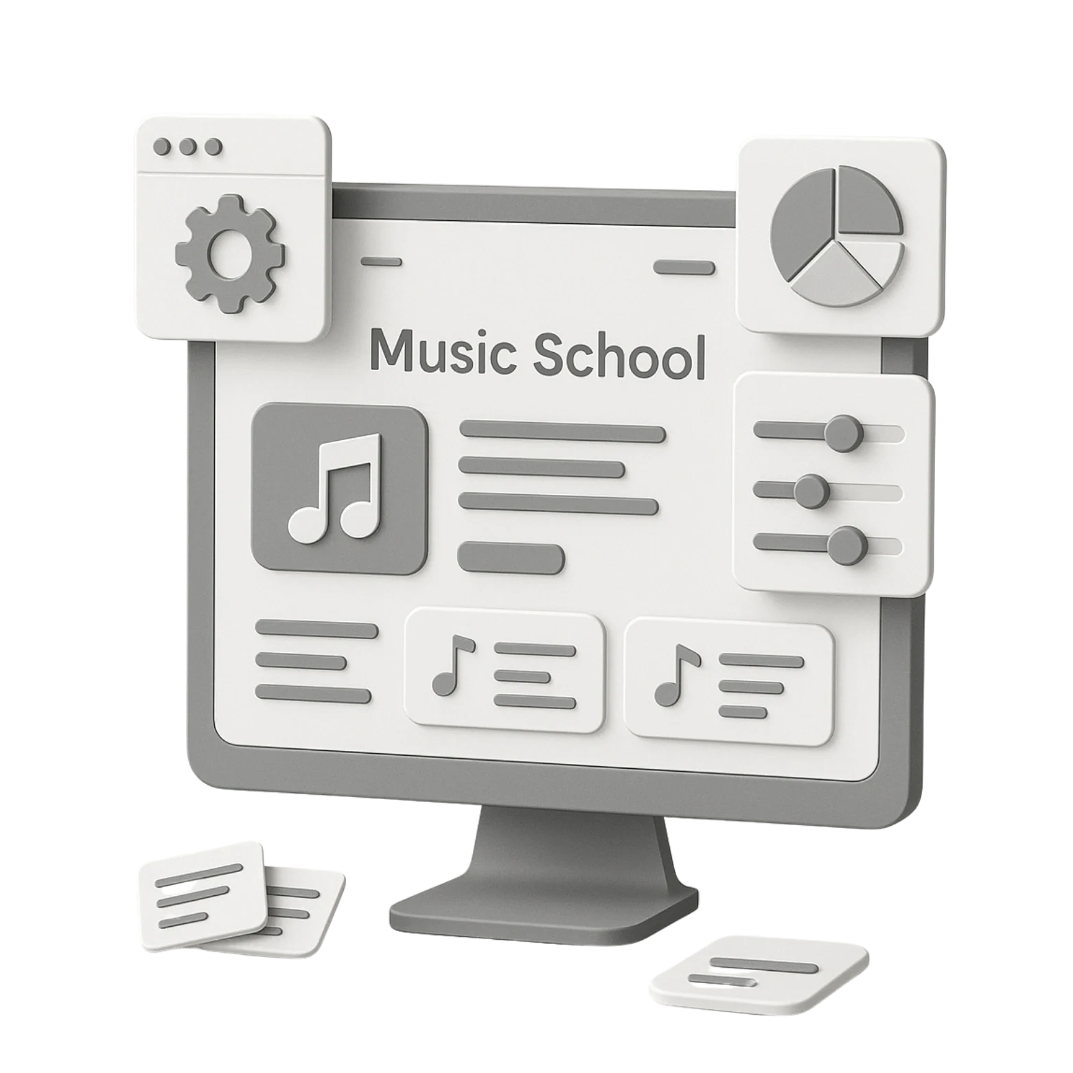 Music School (Music Teacher) Website Design