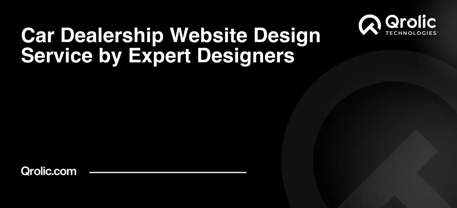 Car Dealership Website Design