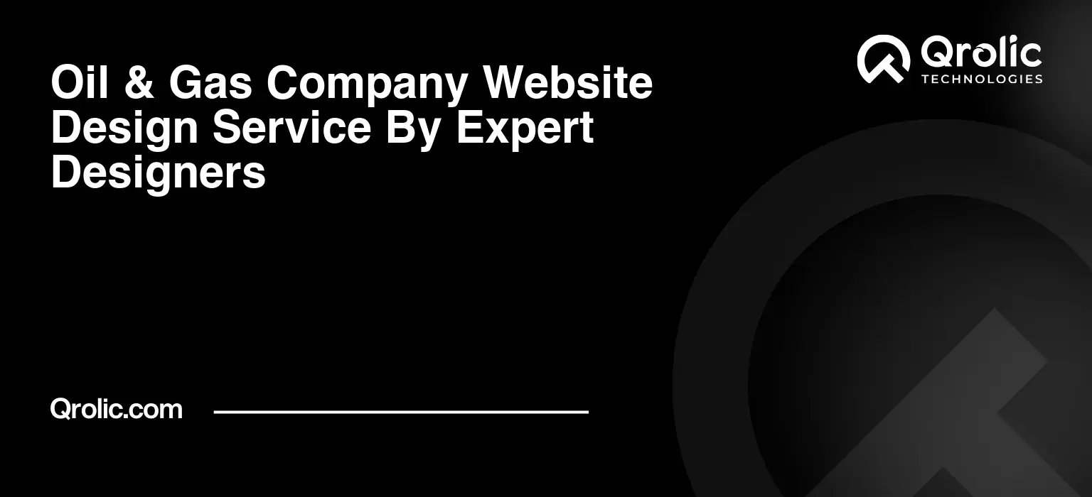 Gas Company Website Design
