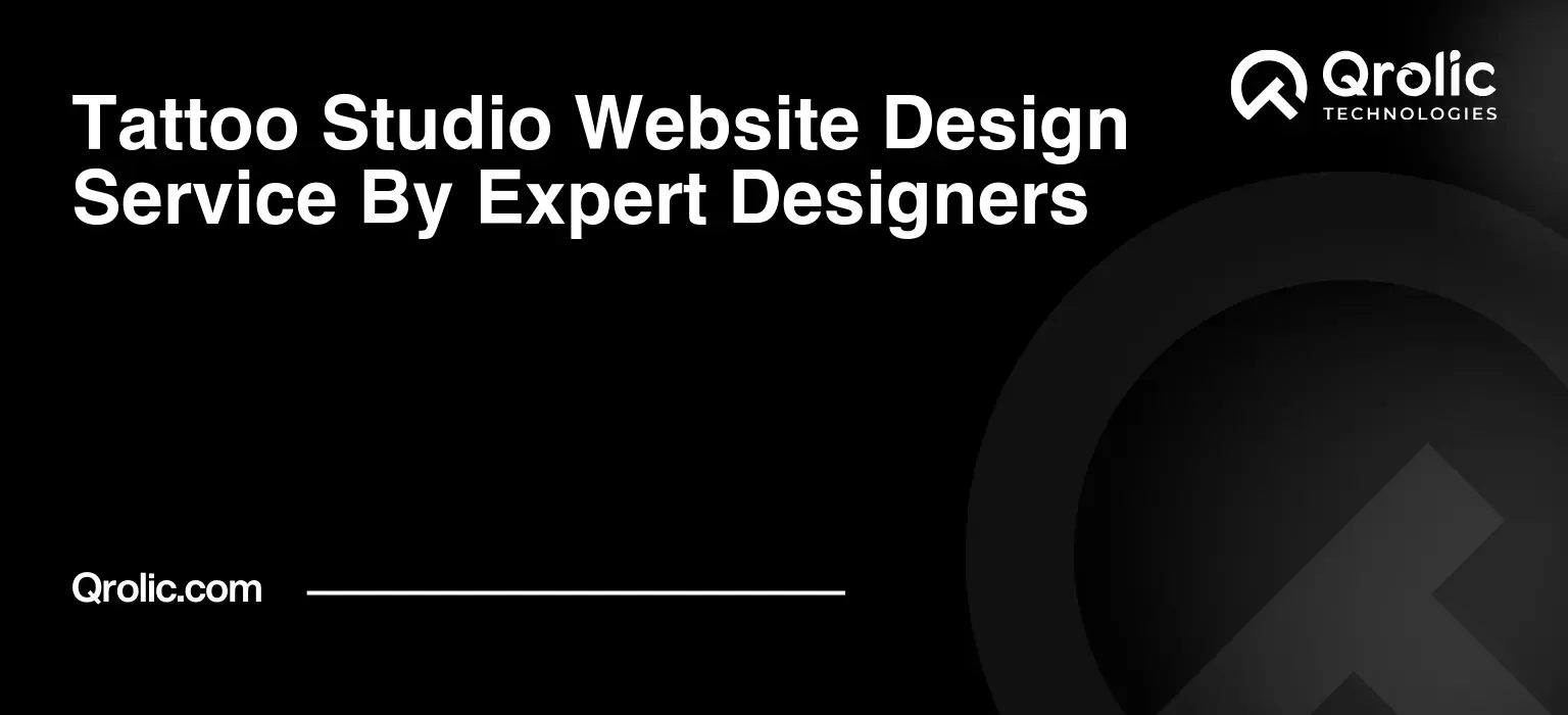 Tattoo Studio Website Design