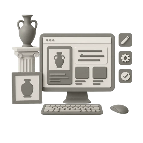 Antique Store Website Design