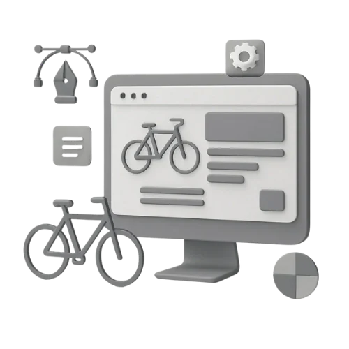 Bicycle Rental Website Design