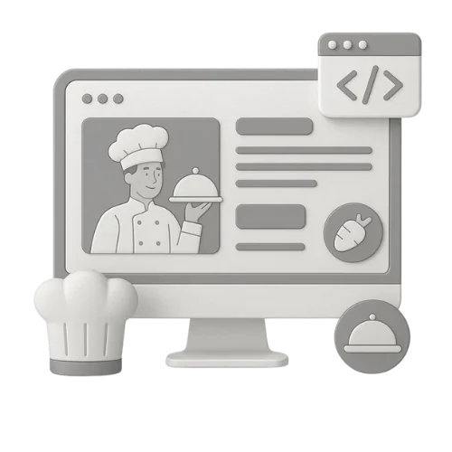 Cooking Class Website Design