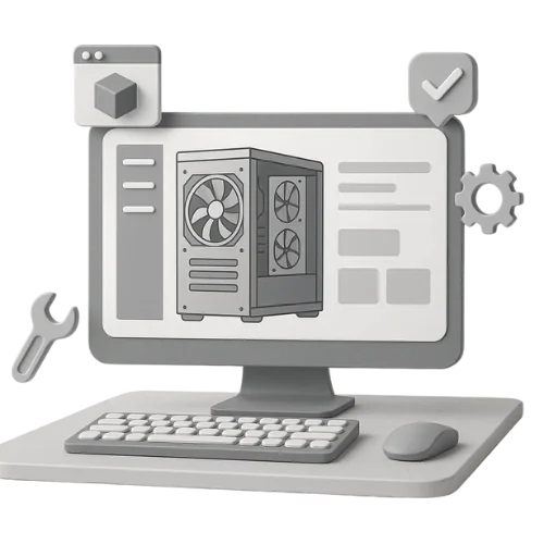 Custom PC Builder Website Design Service Custom PC Builder Website Design