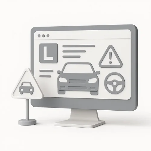 Driving School Website Design Service driving school website design