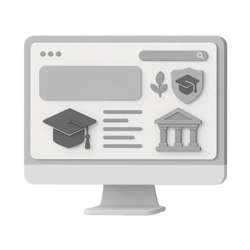 Boarding School Website Design