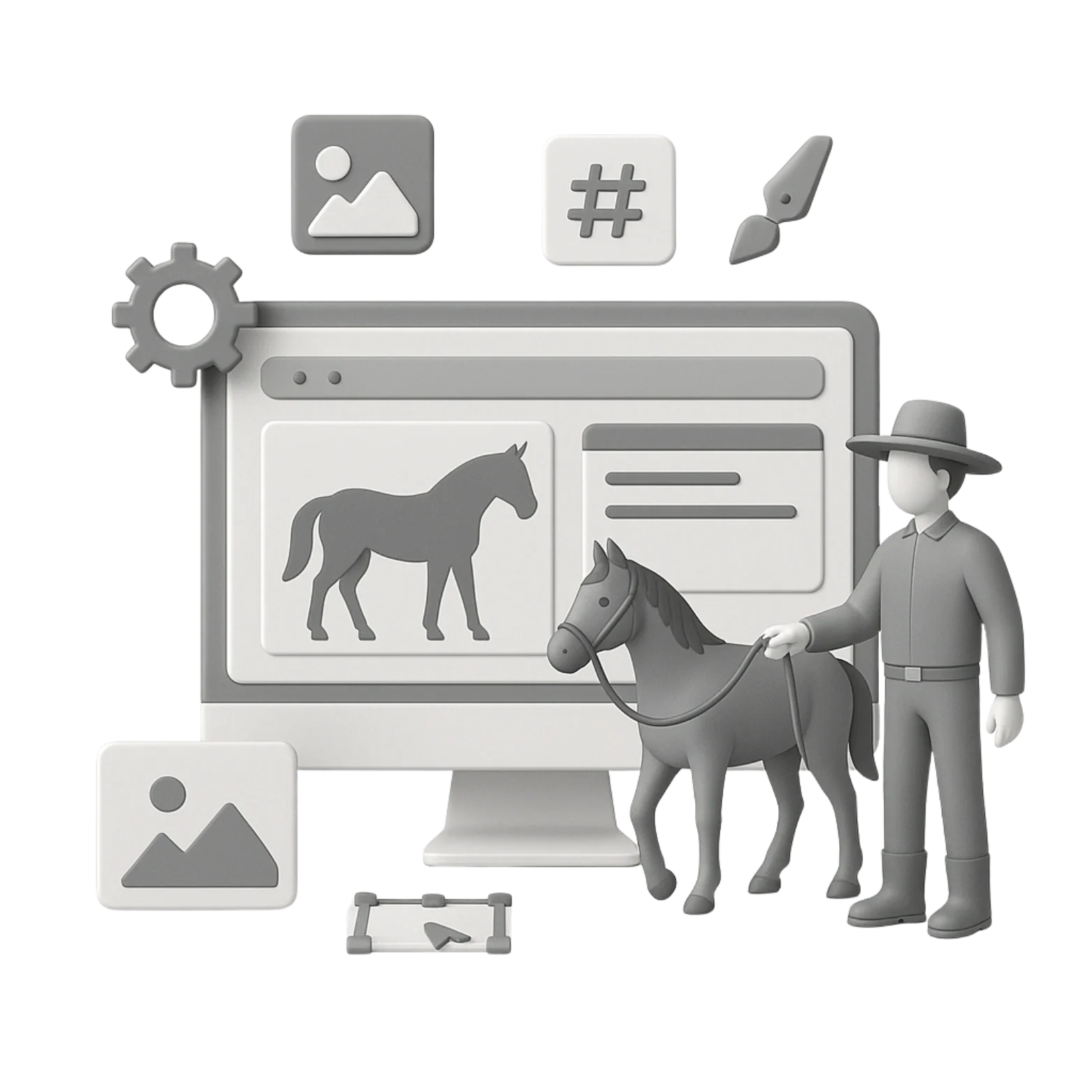Horse Trainer Website Design Service Horse Trainer Website