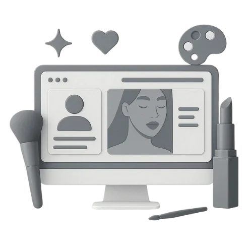 Makeup Artist Website Design