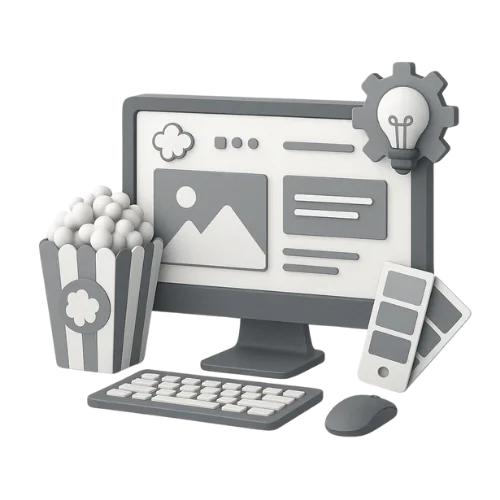 Popcorn Business Website Design