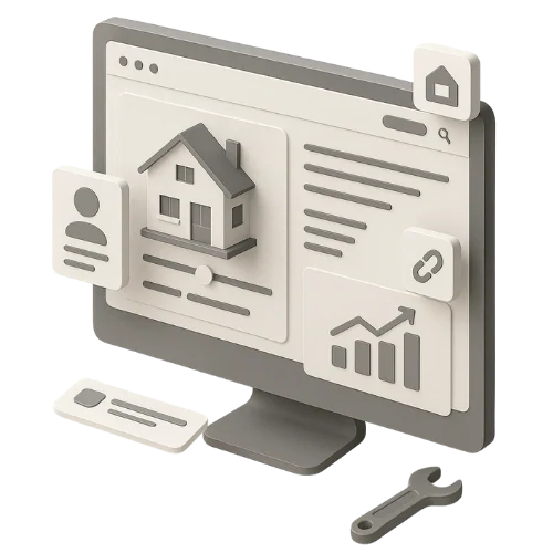 Home Organizer Website Design