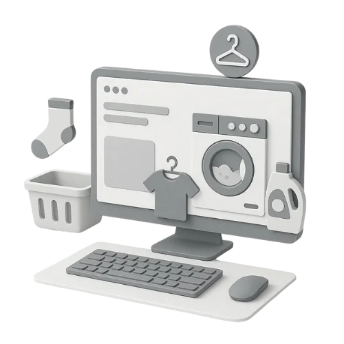 Laundry Service Website Design