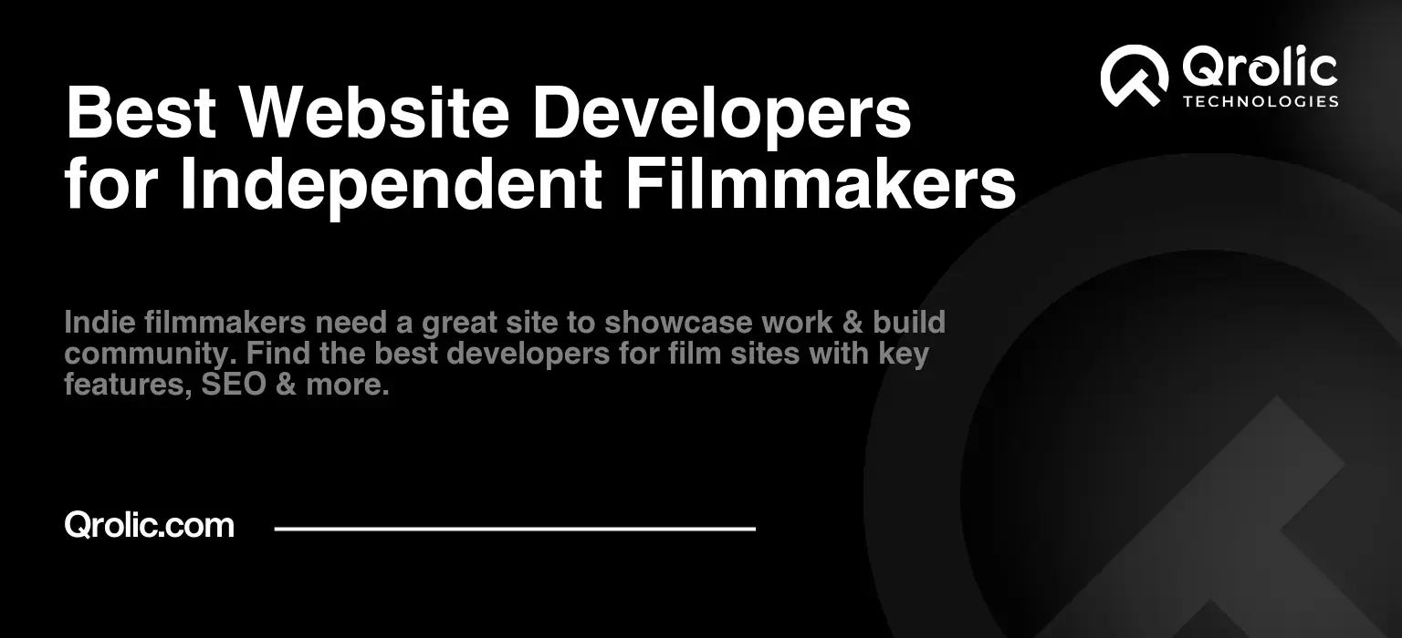 Best Website Developers for Independent Filmmakers