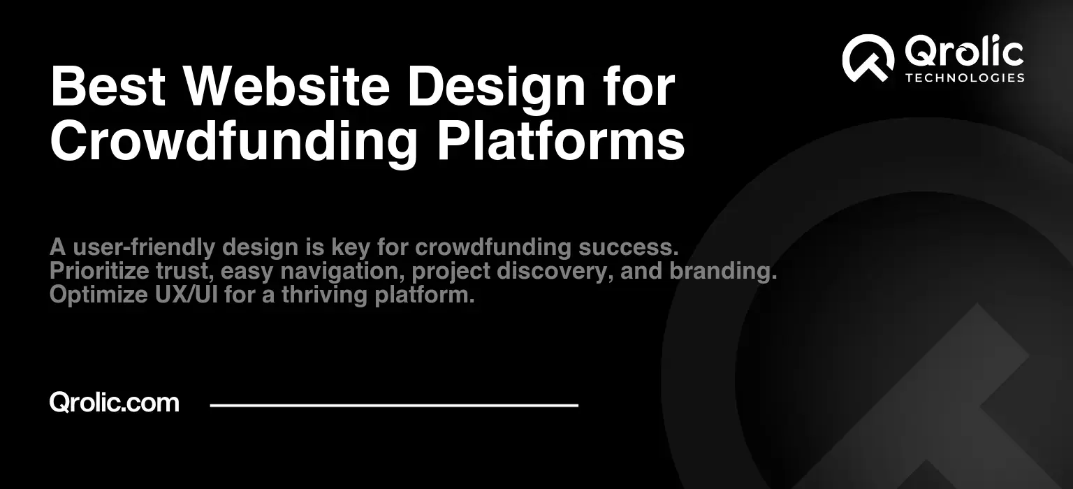 Best Website Design for Crowdfunding Platforms Best Website Design for Crowdfunding Platforms