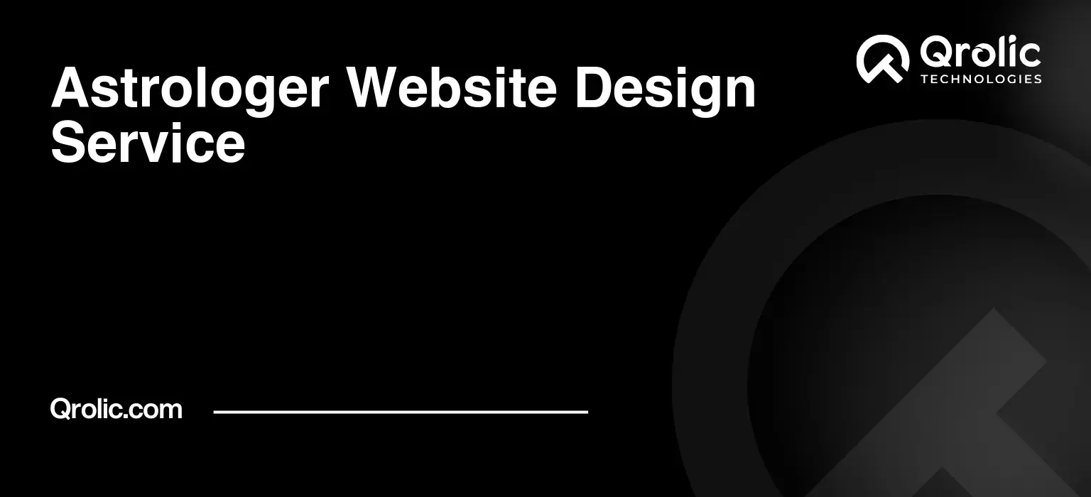 Astrologer Website Design Service Astrologer Website Design