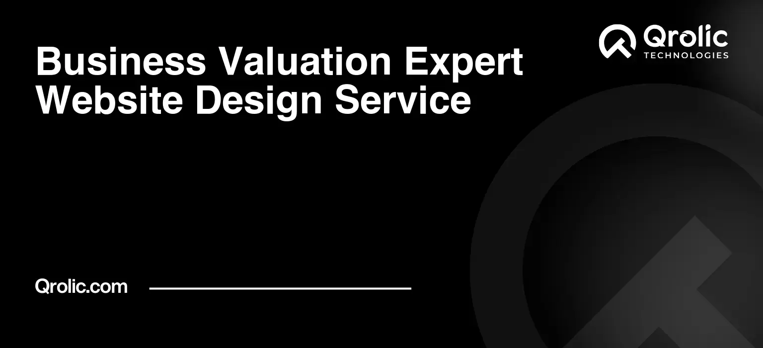 Business-Valuation-Expert-Website-Design-Service-Featured-Image