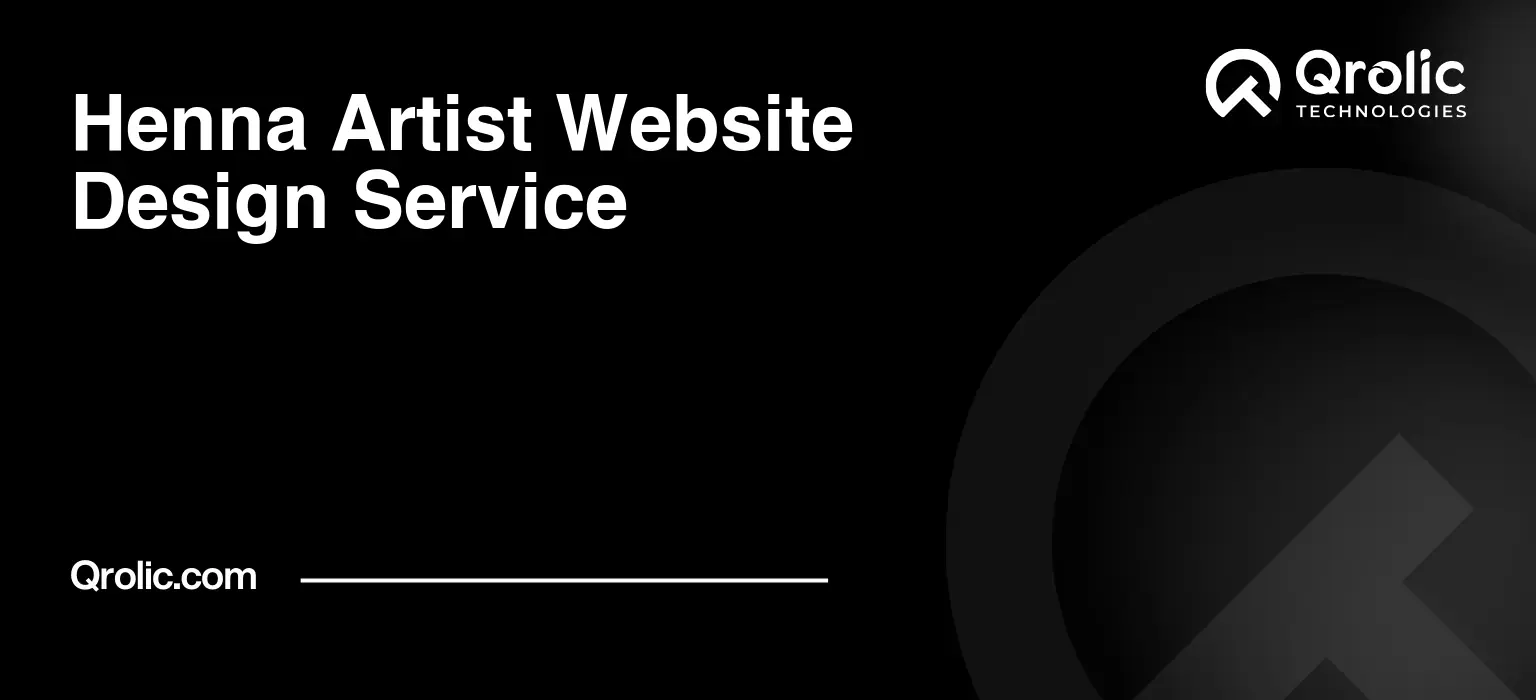 Henna Artist Website