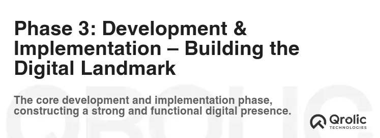 Phase 3: Development & Implementation – Building the Digital Landmark Phase 3: Development & Implementation – Building the Digital Landmark