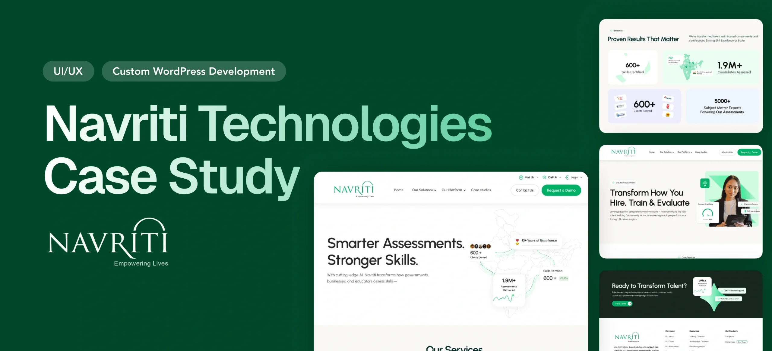 Empowering India’s Skilling Movement — Navriti Website Redesign